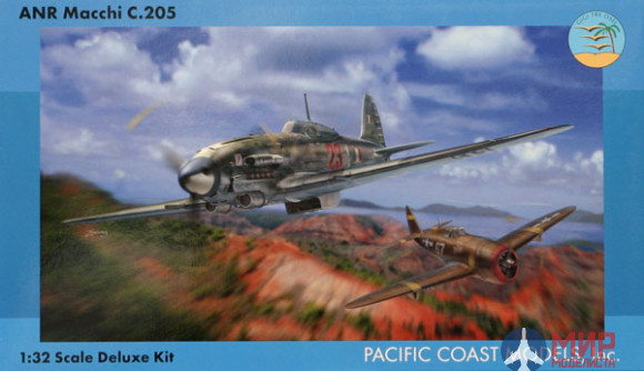 PCM32003 Pacific Coast Models 1/32 Italian IIWW fighter Macchi C.205