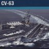 5522 Italeri корабль U.S.S. KITTY HAWK CV-63 (1:720)