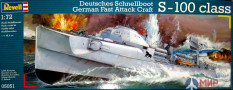 05051 Revell 1/72 Schnellboot S-100