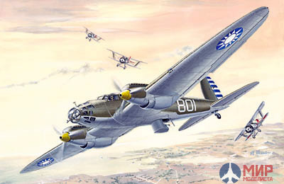 ROD021 Roden 1/72 Самолет Heinkel 111A