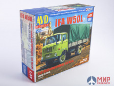 1565AVD AVD models 1/43 Сборная модель IFA W50L бортовой с тентом