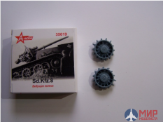 35019 A-Rezin 1/35 Sd.Kfz.8  Ведущие колеса