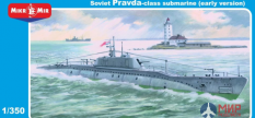 МКМ-350-031 MikroMir Советская подводная лодка класса Правда