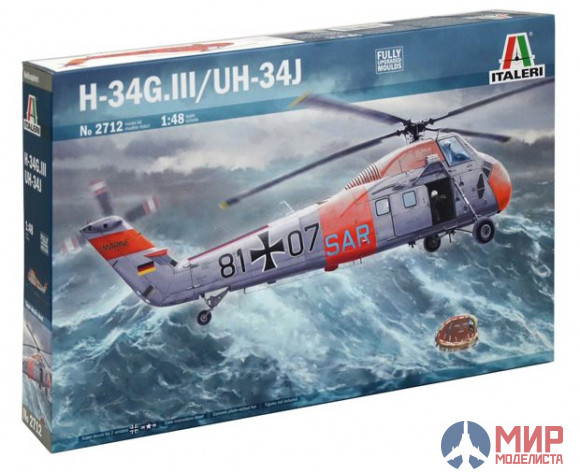 2712 Italeri 1/48 Вертолет UH-34J