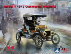 24016 ICM 1/24 Model T 1912 Commercial Roadster, Американский автомобиль