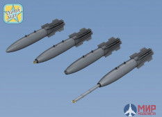 NS32026-a North Star Models 1/32 Set of 6 USAF 500 Lbs Mark 82 Mk