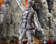 265  Ратник 54 мм Обер-лейтенант австро-венгерский олово