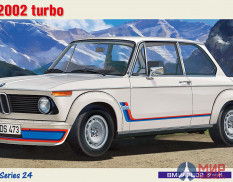 21124 Hasegawa 1/24 Автомобиль BMW 2002 turbo