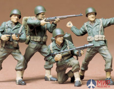 35013 Tamiya 1/35 Фигуры US Army Infantry 4 фигуры