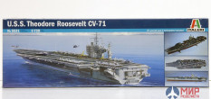 5531 Italeri корабль U.S.S.  ROOSEVELT CV-71 (1:720)