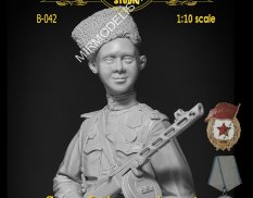 B-042 Altores Studio 1/10 Бюст Сын Полка Son of the regiment Resin kit