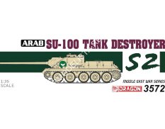 3572 Dragon Танк arab 100 Tank Destroyer "Six day war" 1/35