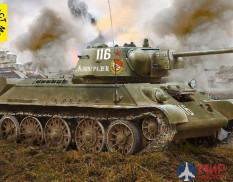 303566 Моделист 1/35 Советский танк Т-34-76 выпуск начала 1943 г.