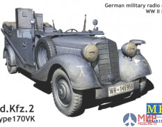 MB3531 Master Box 1/35 Автомобиль Sd.Kfz. 2, Type 170VK Ger Milit Radio Car Merc-Benz 170VK(W136K)