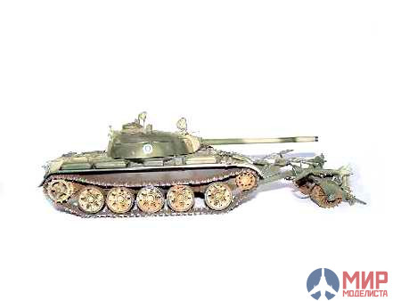 00341 Trumpeter 1/35 Танк Танк-55 с КМТ-5