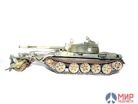 00341 Trumpeter 1/35 Танк Танк-55 с КМТ-5