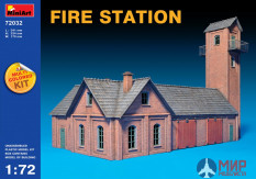 72032 MiniArt наборы для диорам  FIRE STATION  (1:72)