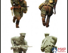 EM-35102 Evolution Miniatures Red Army rifleman. WW2. Set - 7 ( 1941 - 1943)
