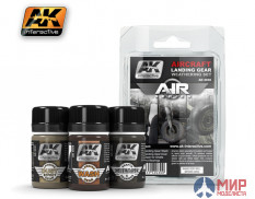 AK2030 AK Interactive Aircraft Landing Gear Weathering Set