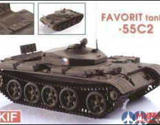 SK-231 Skif 1/35 Танк -55С2 Фаворит