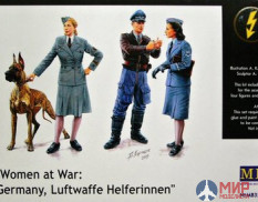 MB3557 Master Box 1/35 Фигуры Women at war: Germany, Luftwaffe
