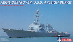 7029 Dragon 1/700 Aegis Destroyer U.S.S. Arleigh Burke