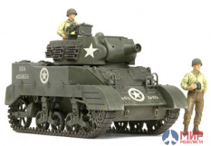 35312 Tamiya 1/35 Американская самоходка Howitzer Motor Carriage M8 с тремя фигурами