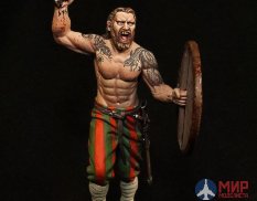 CHM-54067(M) Chronos Miniatures 54 mm Викинг - берсеркер, 9-10 века, Металл