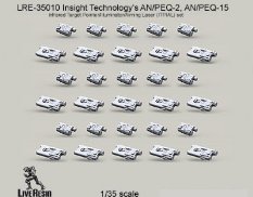 LRE35010 LiveResin Инфракр. лазерный целеуказатель ITPIAL, Insight Technology's AN-PEQ-2, AN-PEQ-15 1/35