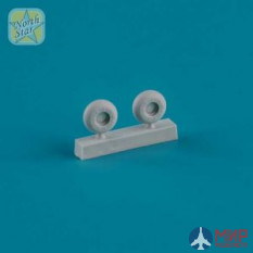 Ns72142-a North Star Models 1/72 Wheels set for Mi-6 helicopter No mask