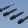 NS32026-b North Star Models 1/32 Set of 6 USAF 500 Lbs Mark 82 Mk.82 Bomb with Mk15 Mod IV Snakey