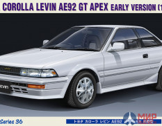 21136 Hasegawa 1/24 АвтомобильToyota Corolla Levin AE92 GT Apex Early Version (1987)