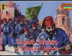 STRM066 Turkish Infantry in Winter Uniform 1877 Фигуры Strelets