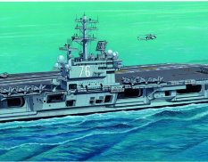 5533 Italeri корабль U.S.S. RONALD REAGAN CV-76 (1:720)