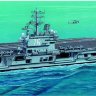 5533 Italeri корабль U.S.S. RONALD REAGAN CV-76 (1:720)