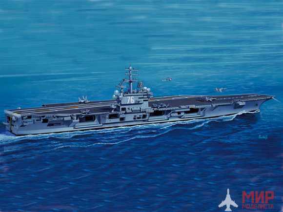 5533 Italeri корабль U.S.S. RONALD REAGAN CV-76 (1:720)