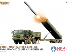 UA72328 Modelcollect Nato M1014 MAN Tractor & BGM-109G Ground Launched Cruise Missile new Ver