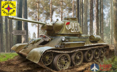 303567 Моделист 1/35 Советский танк Т-34-76 выпуск конца 1943 г.