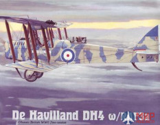 ROD432 Roden 1/48 Самолет De Havilland DH4 RAF 3A