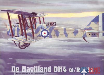 ROD432 Roden 1/48 Самолет De Havilland DH4 RAF 3A