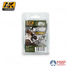 AK091 AK Interactive Interior Weathering Set