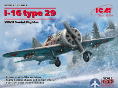 32003 ICM 1/32 И-16 тип 29, Советский истребитель ІІ МВ