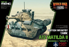 WWT-014 Meng Models British Infantry Tank A12 Matilda II - World War Toons