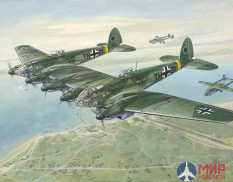 Rod346 Roden Самолет Heinkel He111Z-1 Zwilling