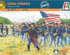 6177 Italeri фигуры  UNION INFANTRY  (1:72)