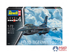 63844 Revell 1/72 Lockheed Martin F-16D Tigermeet 2014 Model Set