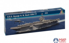5534 Italeri корабль U.S.S. GEORGE H.W.BUSH CVN 77 (1:720)