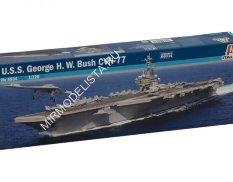 5534 Italeri корабль U.S.S. GEORGE H.W.BUSH CVN 77 (1:720)