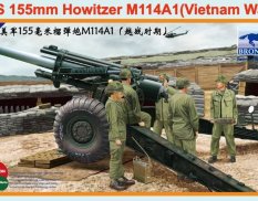 CB35102 Bronco Models 1/35 Пушка U.S. 155mm Howitzer M114A1 (Vietnam War)
