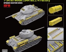 RM-2004 Rye Field Models 1/35 The Upgrade solution for T-34/85 Model 1944 No.174 Factory